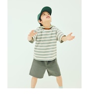 【スタメンシリーズ】ボーダーＴシャツ / キッズ  100cm-160cm