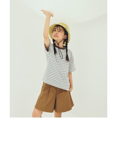 【スタメンシリーズ】ボーダーＴシャツ / キッズ  100cm-160cm