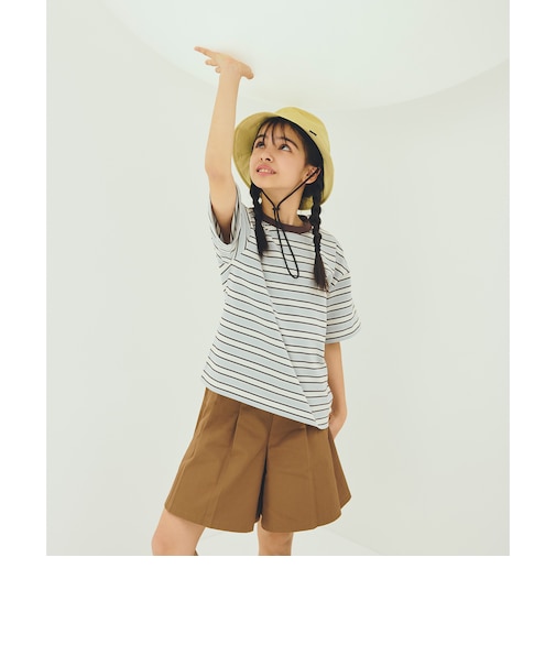 【スタメンシリーズ】ボーダーＴシャツ / キッズ  100cm-160cm