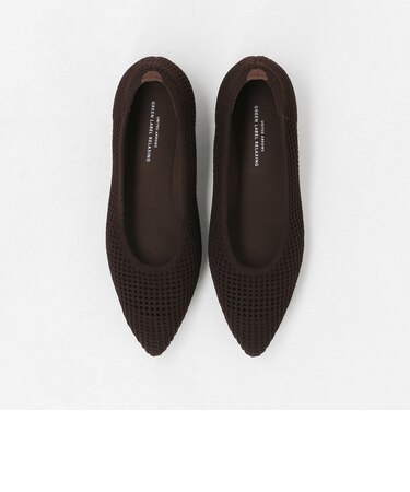 ウェルネスシアー ポインテッド フラットシューズ / ニットシューズ