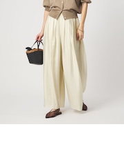 ［size SHORTあり］エアリー シアー イージー ワイド パンツ