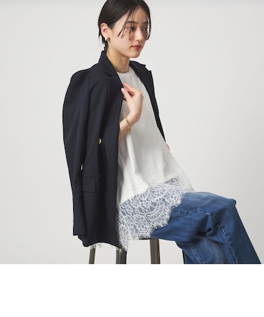 スソ レース プルオーバー カットソー