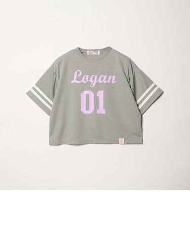 【別注】<LOGAN knitting mills>ナンバリング Tシャツ / キッズ 120cm-160cm