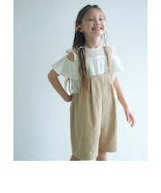 【COOL CHIC GIRLS STYLE】サロペット ショーツ / キッズ  120cm-160cm