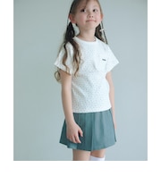 【COOL CHIC GIRLS STYLE】小花柄 Tシャツ / キッズ  120cm-160cm