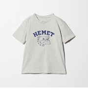 【別注】＜MIXTA＞ショートスリーブ プリント Tシャツ ミディアムグレー