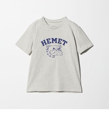 【別注】＜MIXTA＞ショートスリーブ プリント Tシャツ ミディアムグレー