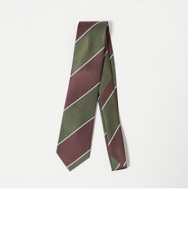 GLR シルク4 8.0cm ストライプ1 ネクタイ