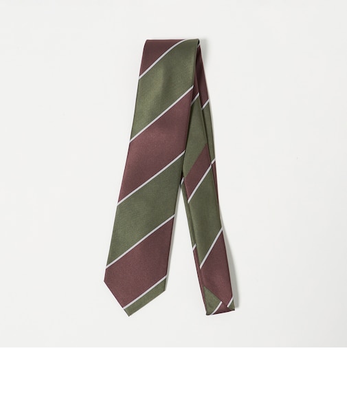 GLR シルク4 8.0cm ストライプ1 ネクタイ
