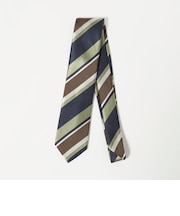 GLR シルク4 8.0cm ストライプ2 ネクタイ