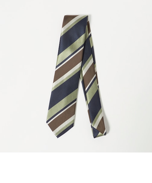 GLR シルク4 8.0cm ストライプ2 ネクタイ