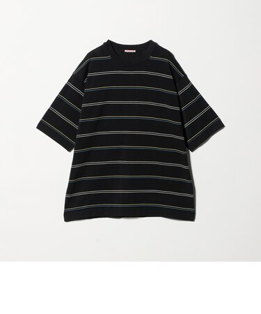 ＜RYE TENDER＞CENTRE TEE BORDER センターT ボーダー ニットT 半袖ニット