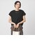 グロッシー フレンチスリーブ Tシャツ 制菌