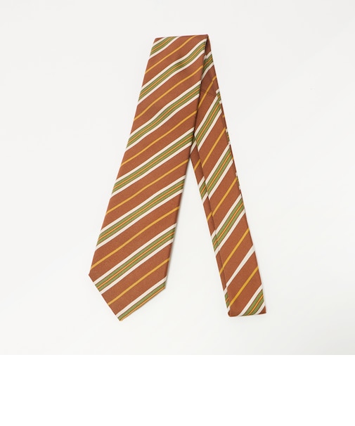 GLR 8.0cm ストライプ4 ITALY ネクタイ