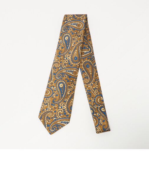 GLR 8.0cm ペイズリー2 ITALY ネクタイ