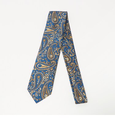 GLR 8.0cm ペイズリー2 ITALY ネクタイ