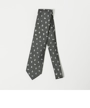 GLR シルク4 8.0cm ペイズリー ネクタイ