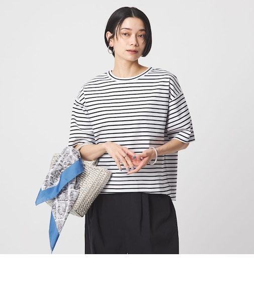 クロップド ポンチ Tシャツ