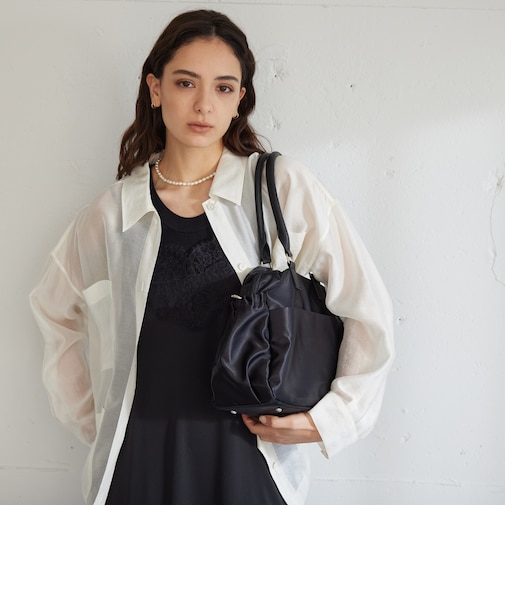 【WEB限定】2WAY Wジップ ボストン バッグ はっ水