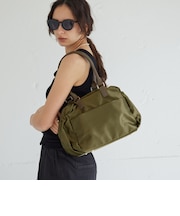 【WEB限定】2WAY Wジップ ボストン バッグ はっ水