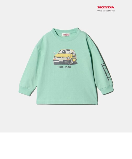 【別注】＜URBAMENT＞Honda ロングスリーブ Tシャツ / キッズ 100cm-130cm