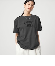 【WEB限定】<at ease>フロッキープリント カットソー