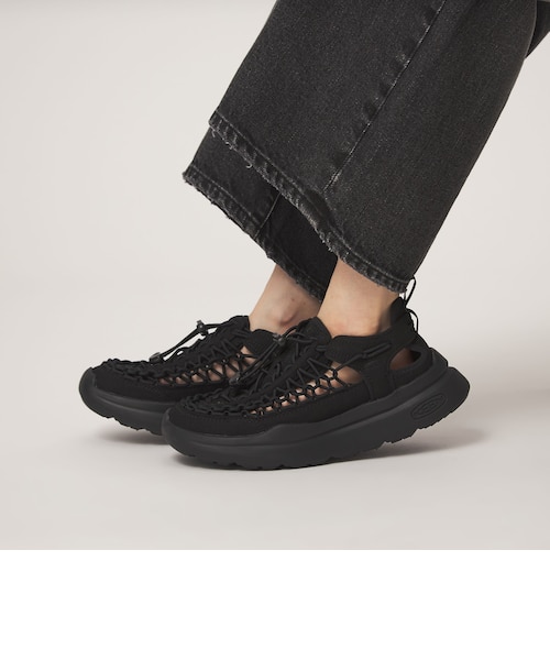 WEB限定】＜KEEN＞ユニーク ダブルケー シューズ｜グリーンレーベル