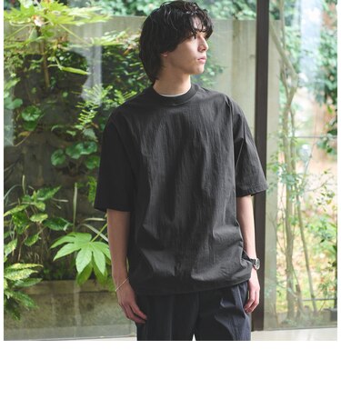 WONDER CLOTH クルーネック 半袖 Tシャツ -ストレッチ・接触冷感・吸水速乾-