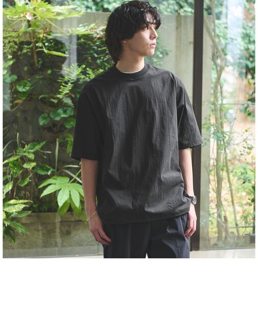 WONDER CLOTH クルーネック 半袖 Tシャツ -ストレッチ・接触冷感・吸水速乾-