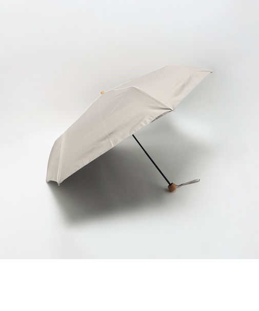 【別注】＜because＞パイピング 折りたたみ傘 晴雨兼用 レイン UVカット