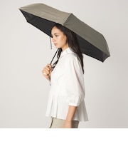 【別注】＜because＞パイピング 折りたたみ傘 晴雨兼用 レイン UVカット