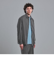 WONDER CLOTH ボックス シルエット 長袖 シャツ -ストレッチ・接触冷感・吸水速乾-