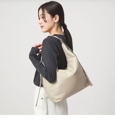 【WEB限定】<PARTE>ダブルバックル 2WAYショルダーバッグ はっ水