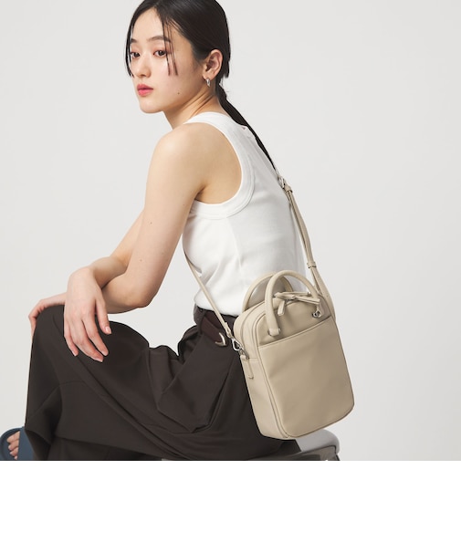 ＜PARTE＞2WAY マルチポーチ型 ショルダーバッグ