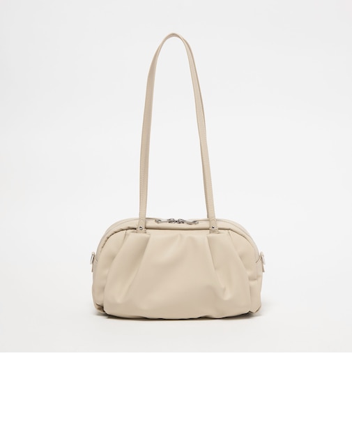 ＜PARTE＞2WAYギャザーボストンバッグ はっ水