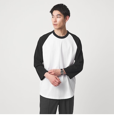 【WEB限定】＜GOAT＞ベースボール 8分袖 Tシャツ