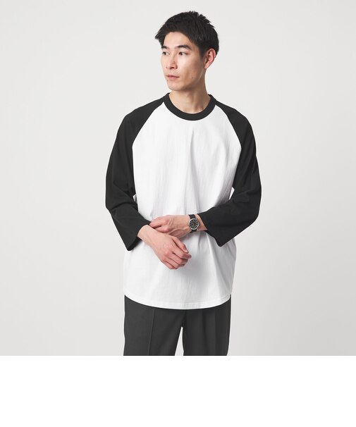 【WEB限定】＜GOAT＞ベースボール 8分袖 Tシャツ