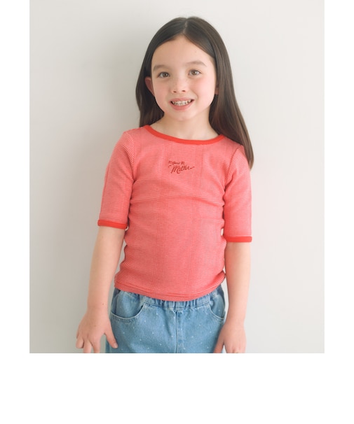 【別注】<Robert P. Miller>5分袖 Tシャツ / キッズ 100cm-130cm