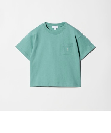 ロゴ刺しゅう Tシャツ / キッズ  100cm-160cm