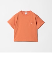 ロゴ刺しゅう Tシャツ / キッズ  100cm-160cm