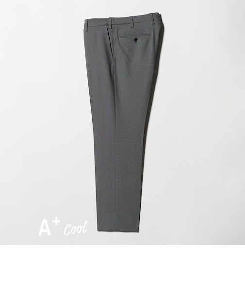 A+ COOL ポリエステル バーズアイ スタンダード アジャスター NP スラックス -ウォッシャブル・ストレッチ・接触冷感・吸水速乾-