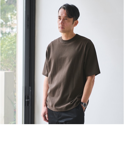 【WEB限定】ファンクショナル ヘビーウェイト クルーネック 半袖 Tシャツ カットソー -抗菌-