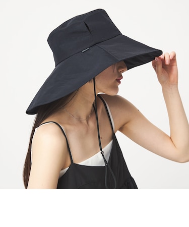 【別注】＜コカゲル＞2WAY ワイドブリム ハット UVカット