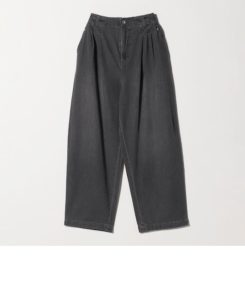 【WEB限定】<at ease>カーブ デニム パンツ