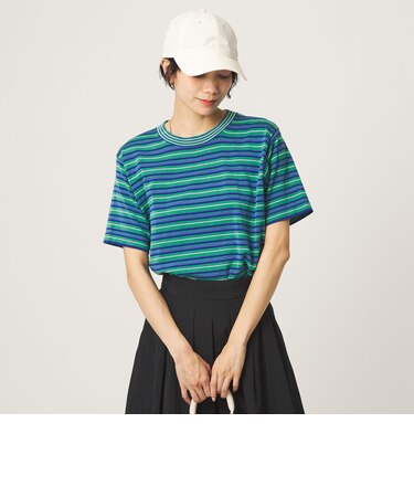 <RYE TENDER>ボーダー ニット Tシャツ