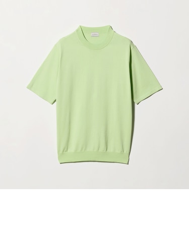 MTB コットン ハイゲージ モックネック ニット Tシャツ