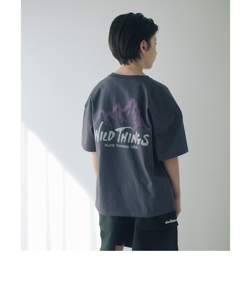【別注】＜WILD THINGS＞ マウンテン ショートスリーブ Tシャツ / キッズ 140cm-160cm