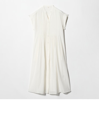 マイクロ ピンタック ワンピース