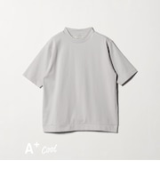 A+ COOL ビズ クルーネック カットソー Tシャツ -接触冷感・吸水速乾-