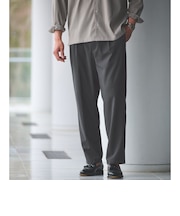 【WEB限定】JUST fit エアリーカルゼ 1P イージーパンツ-2WAYストレッチ・吸水速乾-